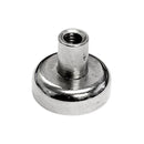 16mm x 5mm Pot with 8mm Post & Internal M4 Thread (Rare Earth)