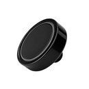 32mm x 8mm Pot with 10mm Post & Internal M6 Thread | Black Epoxy Coated
