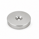 OD 60mm x ID 8.5mm/17mm x H 12.5mm Ring - N42 - Double Sided Countersunk Hole