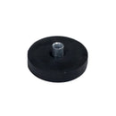 31mm x 6mm Pot with 4mm Post & Rubber Case (M5 Internal Thread)