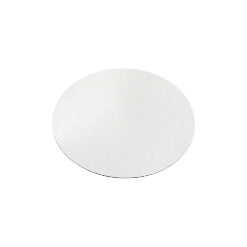 60mm Round White Gloss Magnetic Label  (0.9mm Thick)