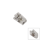 Magnetic Memo / Document Clip - Clear Acrylic