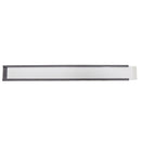 Magnetic Label C-Channel - 200mm x 25mm - Includes Blank Label Insert & Plastic Cover