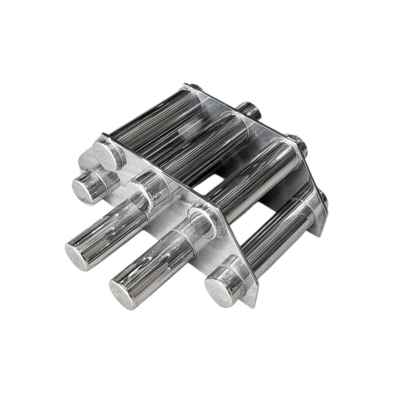 Grate Separation Magnet - Trapezoidal - 200mm x 176mm x 75mm (Fully Welded)