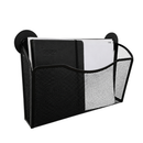 Magnetic Mesh Document Storage Holder A4 | Black