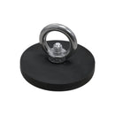 66mm x 8.5mm Rubber Pot Magnet with Eye Nut (Rare Earth)