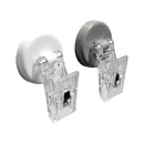 Acrylic Clip Hanging Magnet - Grey | White