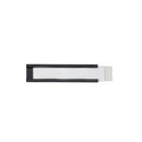 Magnetic Label C-Channel - 50mm x 12.5mm - Includes Blank Label Insert & Plastic Cover