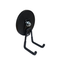 88mm Rubber Pot Magnet with Hanging Storage Hook (Rare Earth)