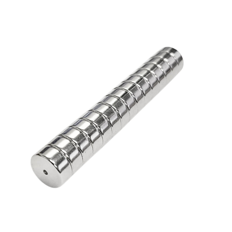 15 Pack - 12mm x 5mm Disc - N48 (Rare Earth)