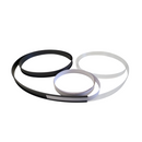 Magnetic Label Holder with Blank Label Insert & Plastic Cover (15mm)