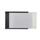 Magnetic Label C-Channel - 100mm x 76mm - Includes Blank Label Insert & Plastic Cover