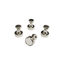12mm Silver Neodymium Pin Magnets / Memo Magnets (4 Pack)