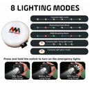 Rechargeable Magnetic Camping Light | LED Tent String Light & Torch