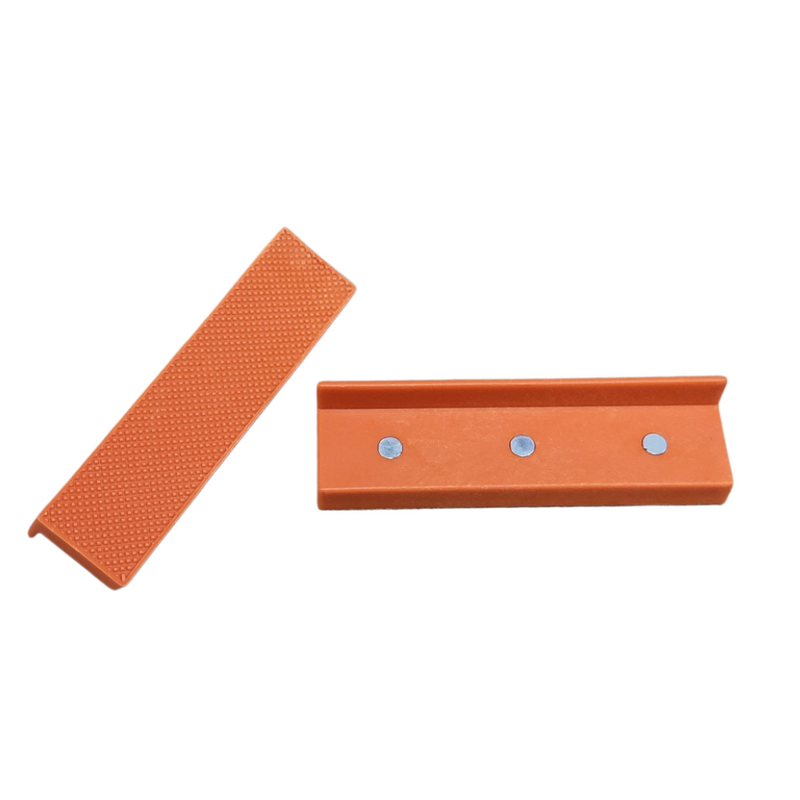 Magnetic Vice Soft Jaws - Orange | 4" / 10cm