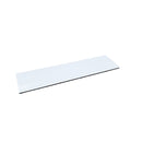 200mm x 50mm (2.4mm Thick) White Gloss Magnetic Label