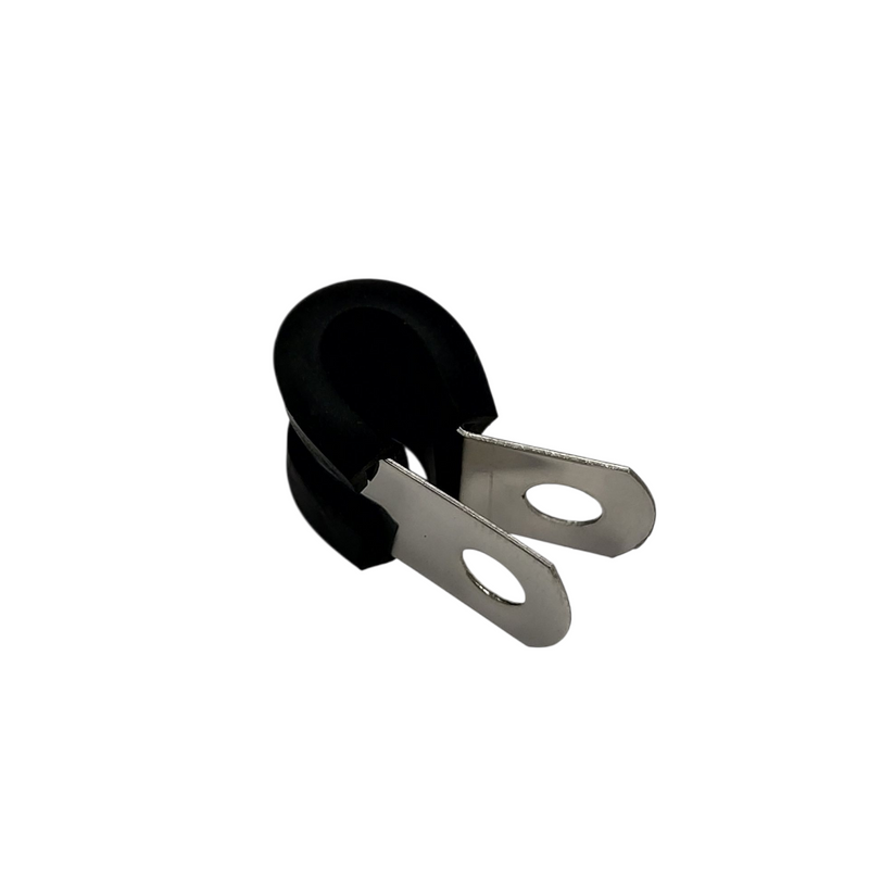 P Clamp - Rubber Lined - ID 8mm (5/16 Inch)