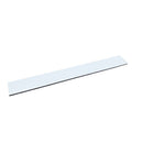 200mm x 25mm (2.4mm Thick) White Gloss Magnetic Label
