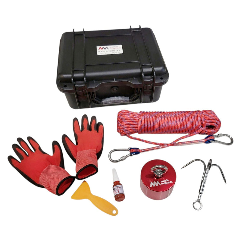 360° Ultimate Fishing Magnet Kit | 90mm x 55mm (XXLarge)