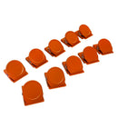 Magnetic Memo / Document Clips - Orange | 10 Pack