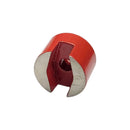 19mm x 13mm Button Pot Magnet | 4mm Hole / 5mm Slot (Alnico)