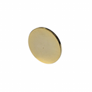 45mm x 3mm Disc - N42 - Gold (Rare Earth, North Pole Dent)
