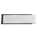 Magnetic Label C-Channel - 150mm x 50mm - Includes Blank Label Insert & Plastic Cover