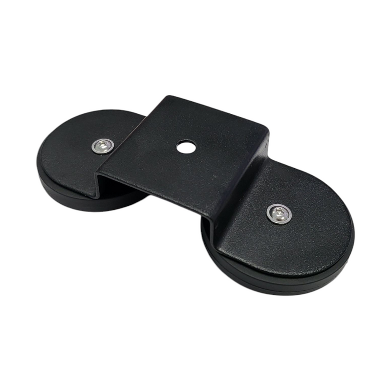 Light Bar / Beacon Flat Magnetic Mounting Bracket Kit | 66mm