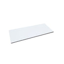 150mm x 60mm (2.4mm Thick) White Gloss Magnetic Label