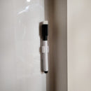 U-Shape Adhesive Marker Holding Clip | White