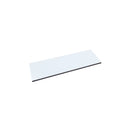 100mm x 30mm (2.4mm Thick) White Gloss Magnetic Label