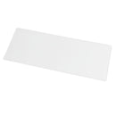 250mm x 100mm (0.9mm Thick) White Gloss Magnetic Label