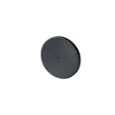 25mm x 2mm Disc - N52 - Black Epoxy (Rare Earth, North Pole Dent)