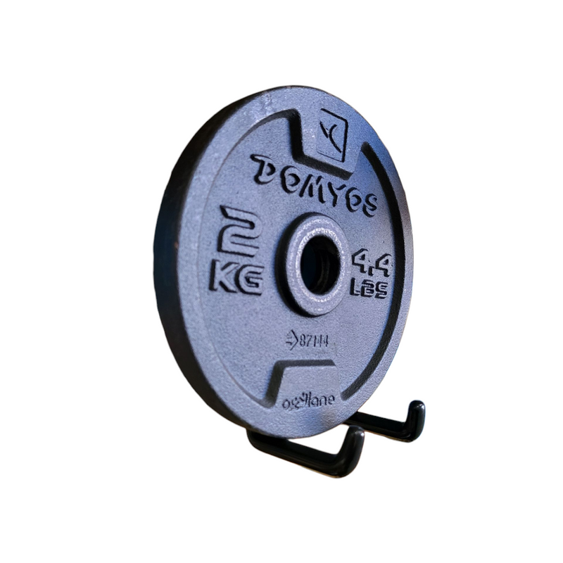 43mm Rubber Pot Magnet with Hanging Storage Hook (Rare Earth)