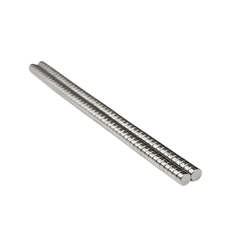 2mm x 1mm Disc - N52 (Rare Earth)