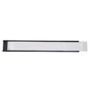 Magnetic Label C-Channel - 200mm x 30mm - Includes Blank Label Insert & Plastic Cover