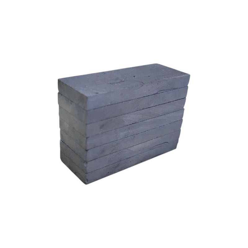 50mm x 19mm x 4.9mm Block (Ferrite)