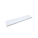 220mm x 47mm (2.4mm Thick) White Gloss Magnetic Label