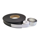 Magnetic Label Holder with Blank Label Insert & Plastic Cover (50mm)