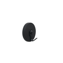 Small Magnetic Rubber Hanging Hook | Black