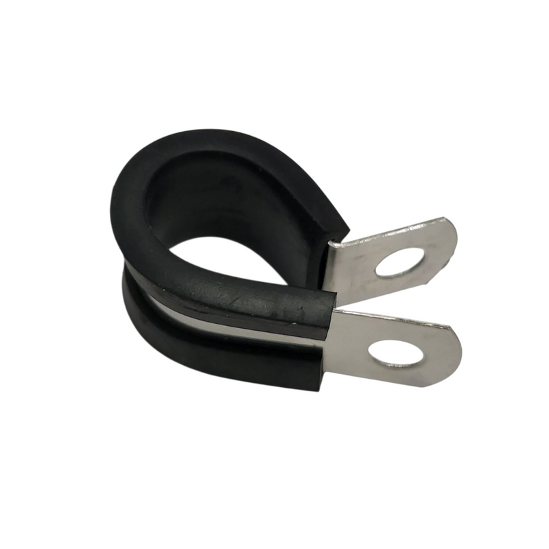 P Clamp - Rubber Lined - ID 16mm (5/8 Inch)