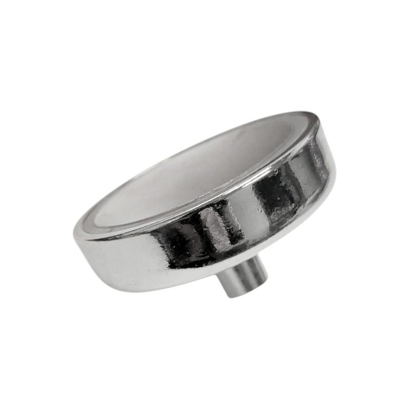 75mm x 18mm Pot with 16mm Post & Internal M10 Thread (Rare Earth)