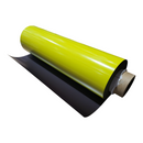 590mm x 0.6mm Thick - Coloured Magnetic Rubber | Bright Yellow