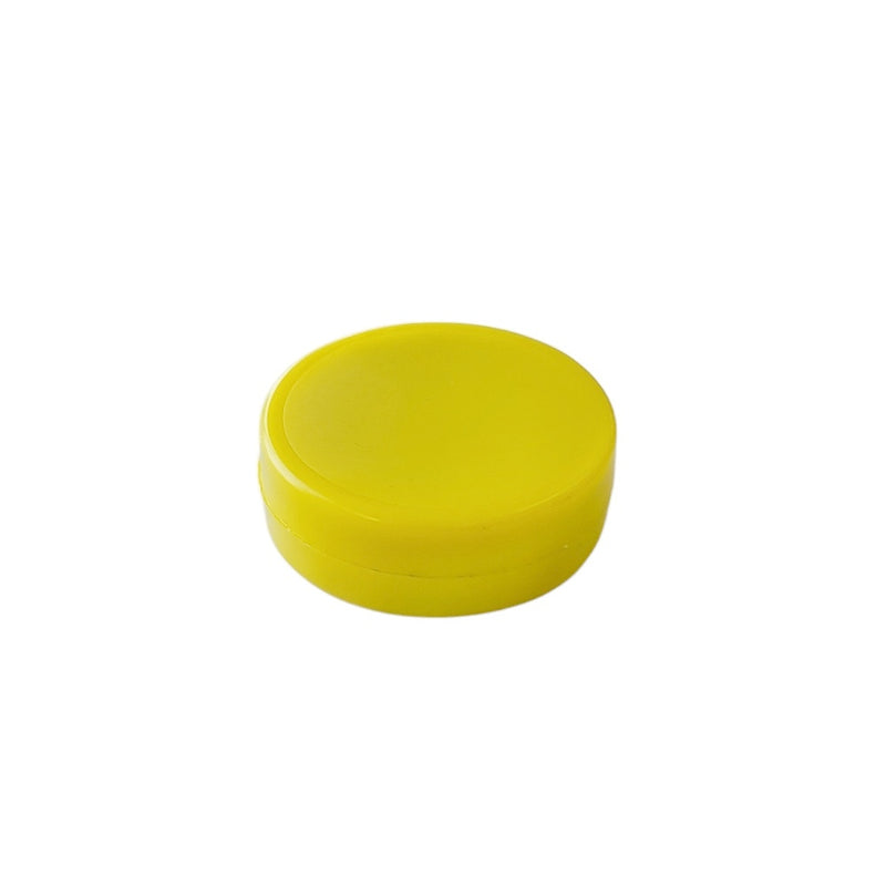 Colourful YELLOW Magnetic Button  (Paper & Memo Note Holder)