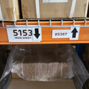 Magnetic Label with Black Arrow | 70mm x 40mm (0.9mm Thick)