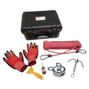 200kg Double Sided Pro Fishing Magnet Kit | 75mm x 32mm