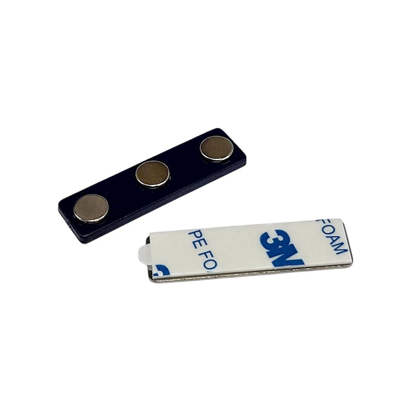 Magnetic Name Tag Badge Clip with 3M Self Adhesive Foam