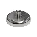 42mm x 9mm Pot with 9mm (H) 10mm (D) Post & Int M6 Thread (Rare Earth)