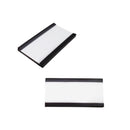 Magnetic Label C-Channel - 50mm x 25mm - Includes Blank Label Insert & Plastic Cover