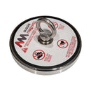 1000kg Fishing Magnet with M16 Eyelet - 180mm x 20mm (Recovery Magnet)